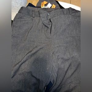 Gray dress pants